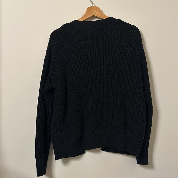 Cotton Linen Blend Knit Cardigan - Picture 5 of 5